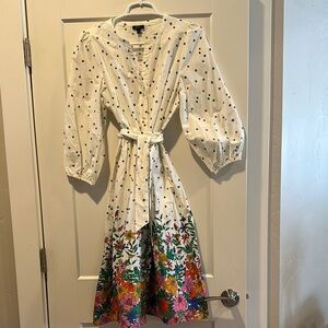 TALBOTS Floral Midi Dress